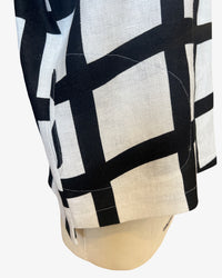 Linen Box Top | Painted Windowpane