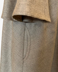 Linen Rorschach Duster | Champagne
