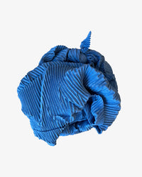 Chaos Pleated Scarf | French Blue