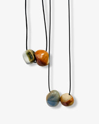 One of a Kind Pebble Necklaces