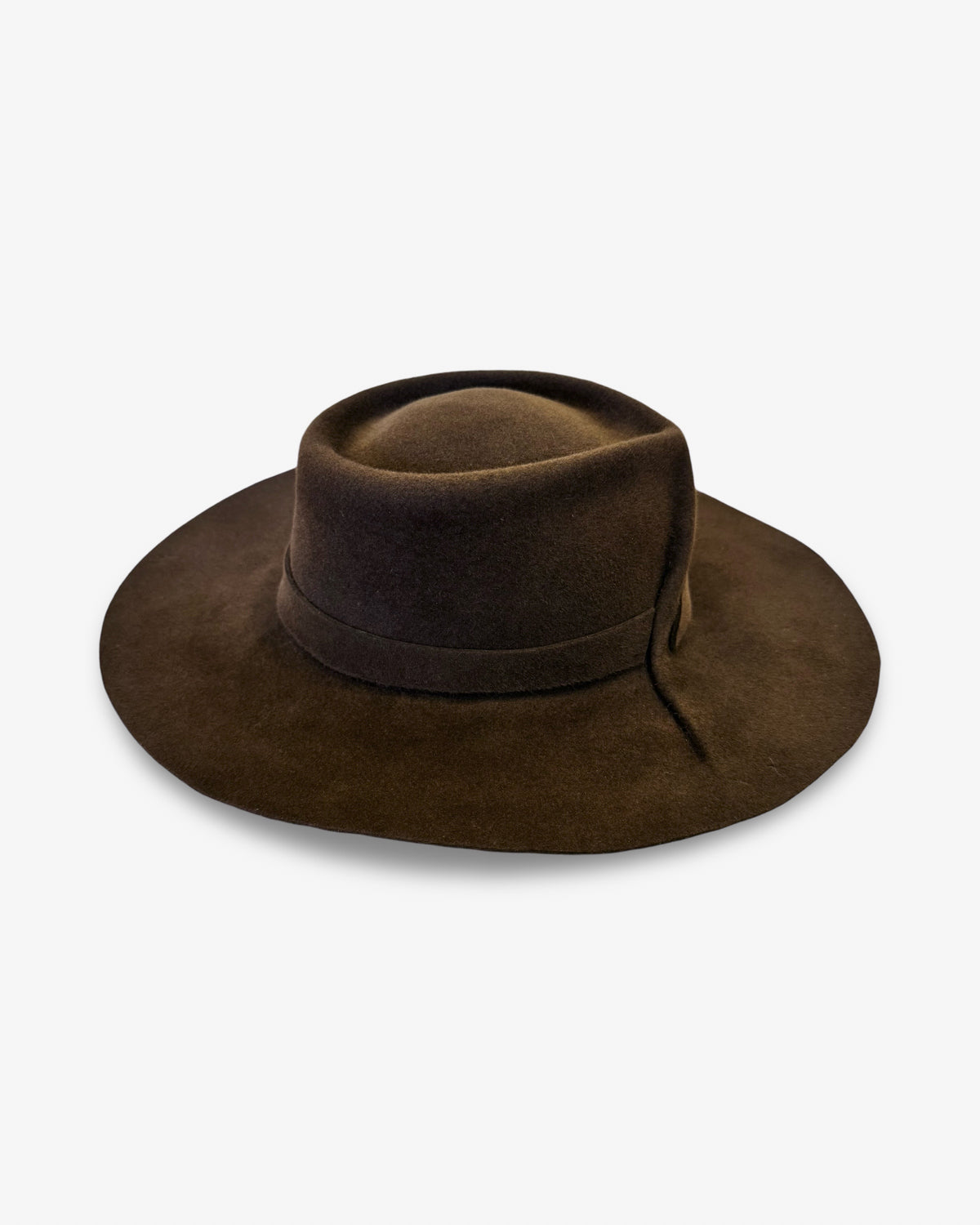 Bowie Fedora | Chocolate Felt