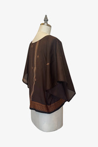 Lisbon Top | Golden Walnut Saree