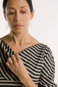 Quarante Medium Hoop | Clear