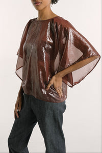 Lisbon Top | Oxblood Gloss