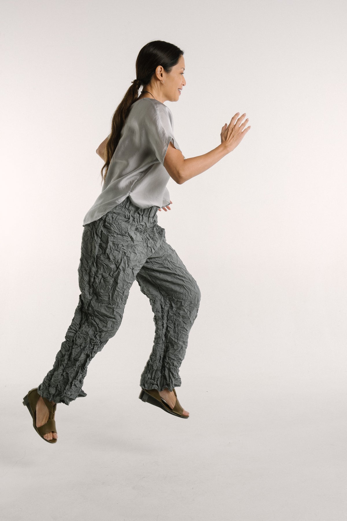 Moth Biggie Pants | Steel