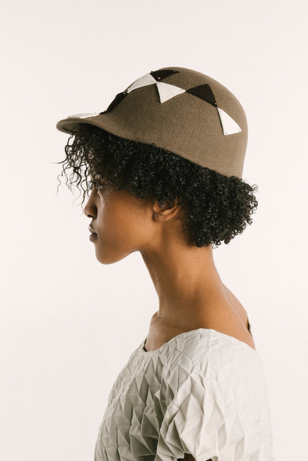 Whimsey Cap | Mink Geo