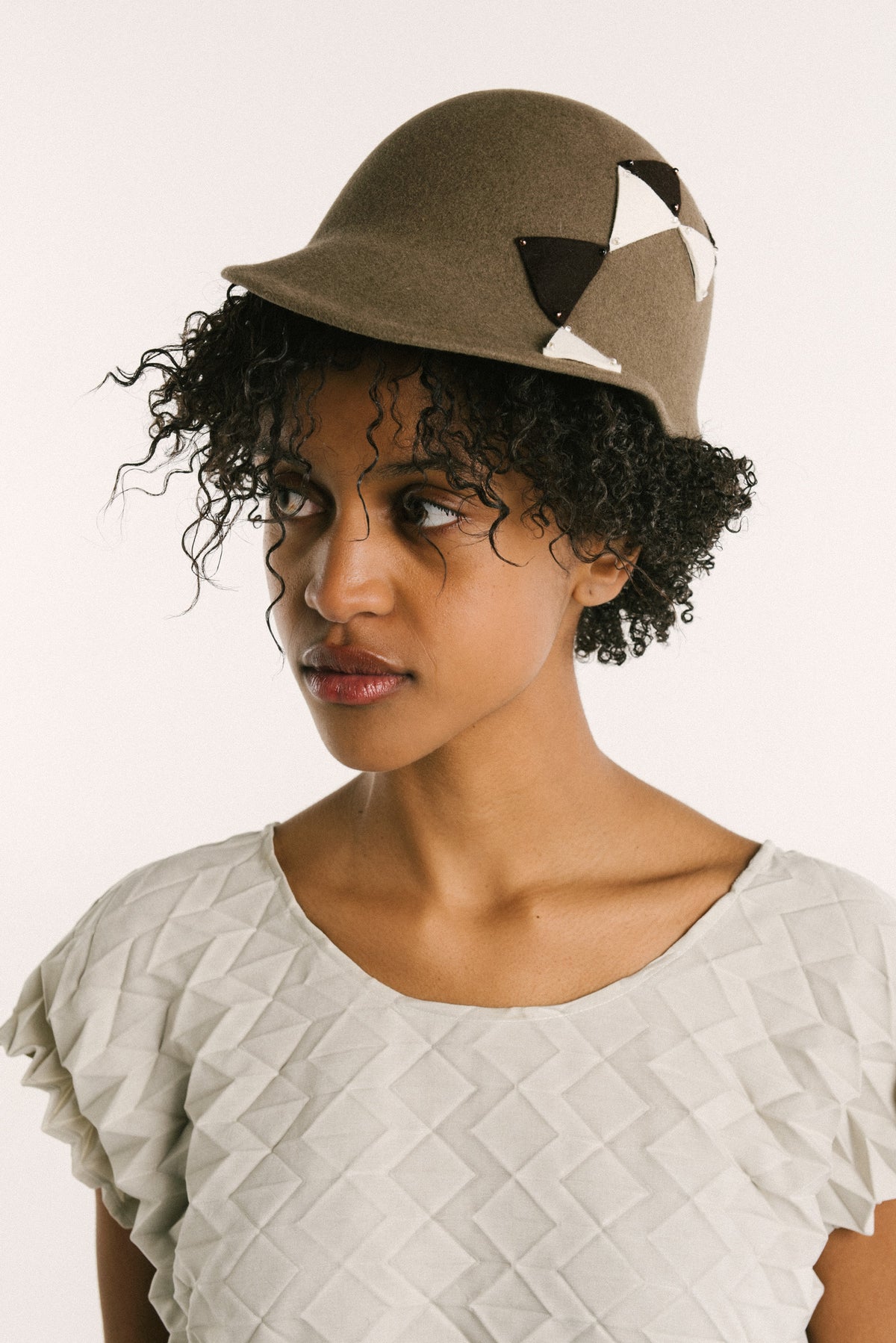 Whimsey Cap | Mink Geo