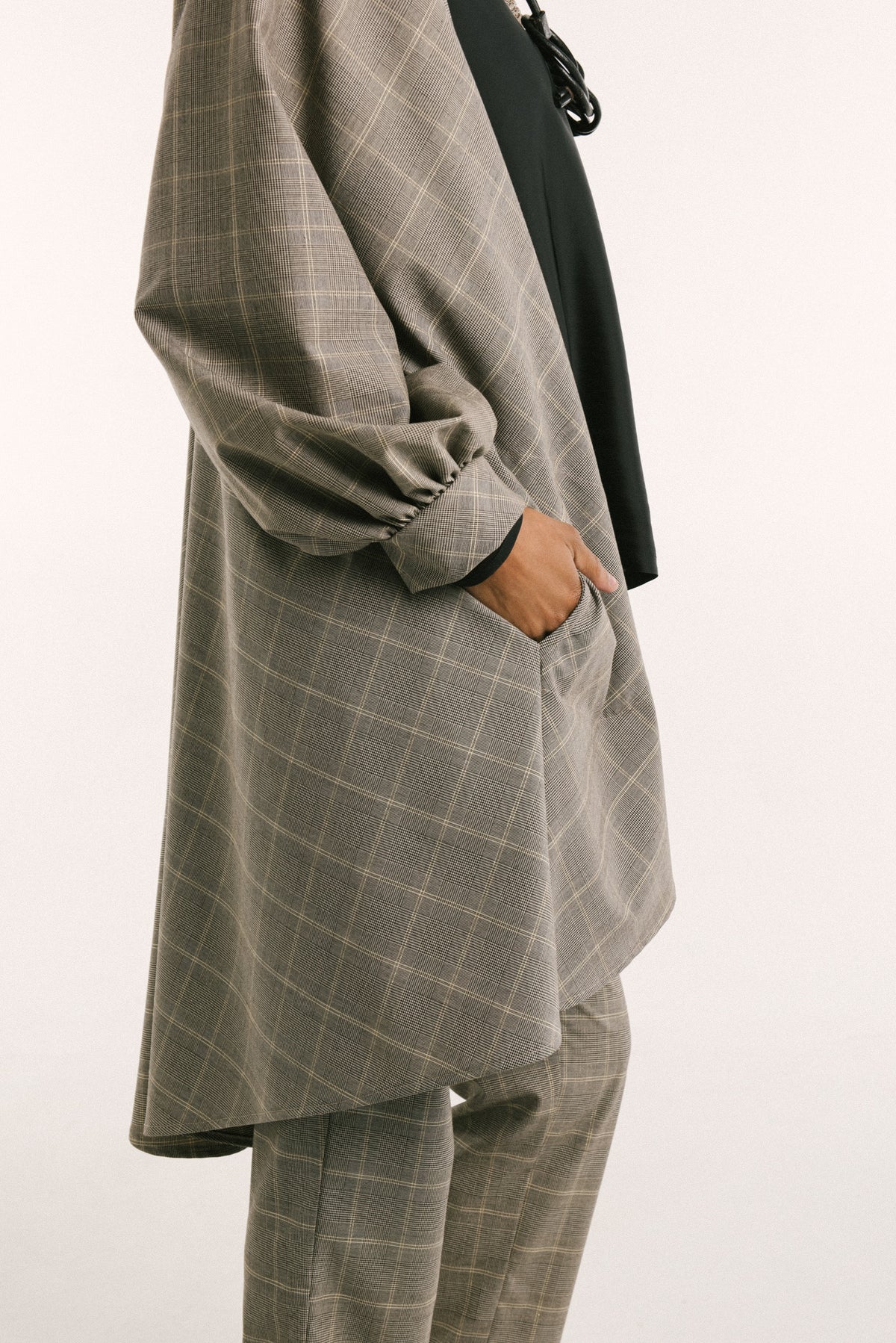 Plaid Barcelona Coat | Sherlock