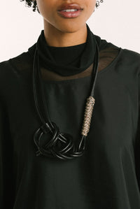 k(not) Belt + Necklace | Black