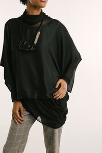 Lisbon Top | Silky Black