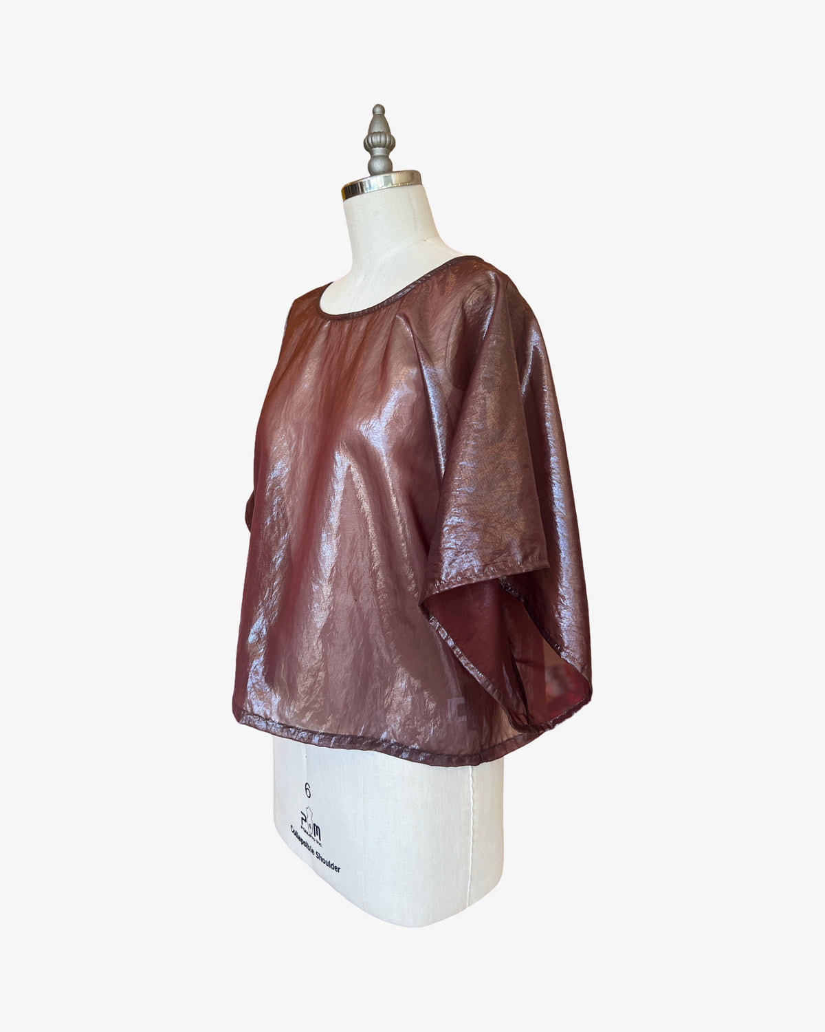 Lisbon Top | Oxblood Gloss