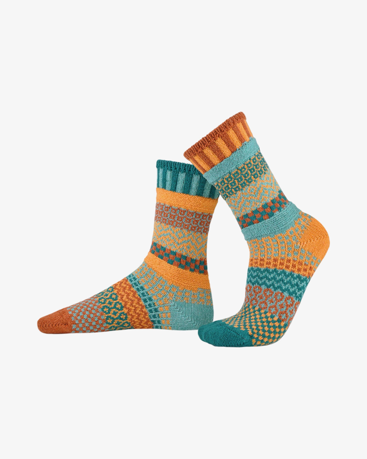 Mismatched Cotton Crew Socks | Dune