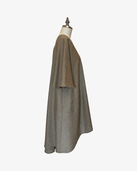 Linen Rorschach Duster | Champagne