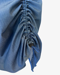 Asymmetrical Convertible Dress | Chambray