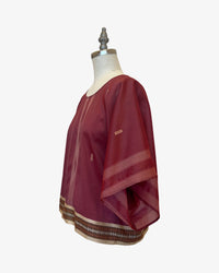 Lisbon Top | Rose Cream Saree