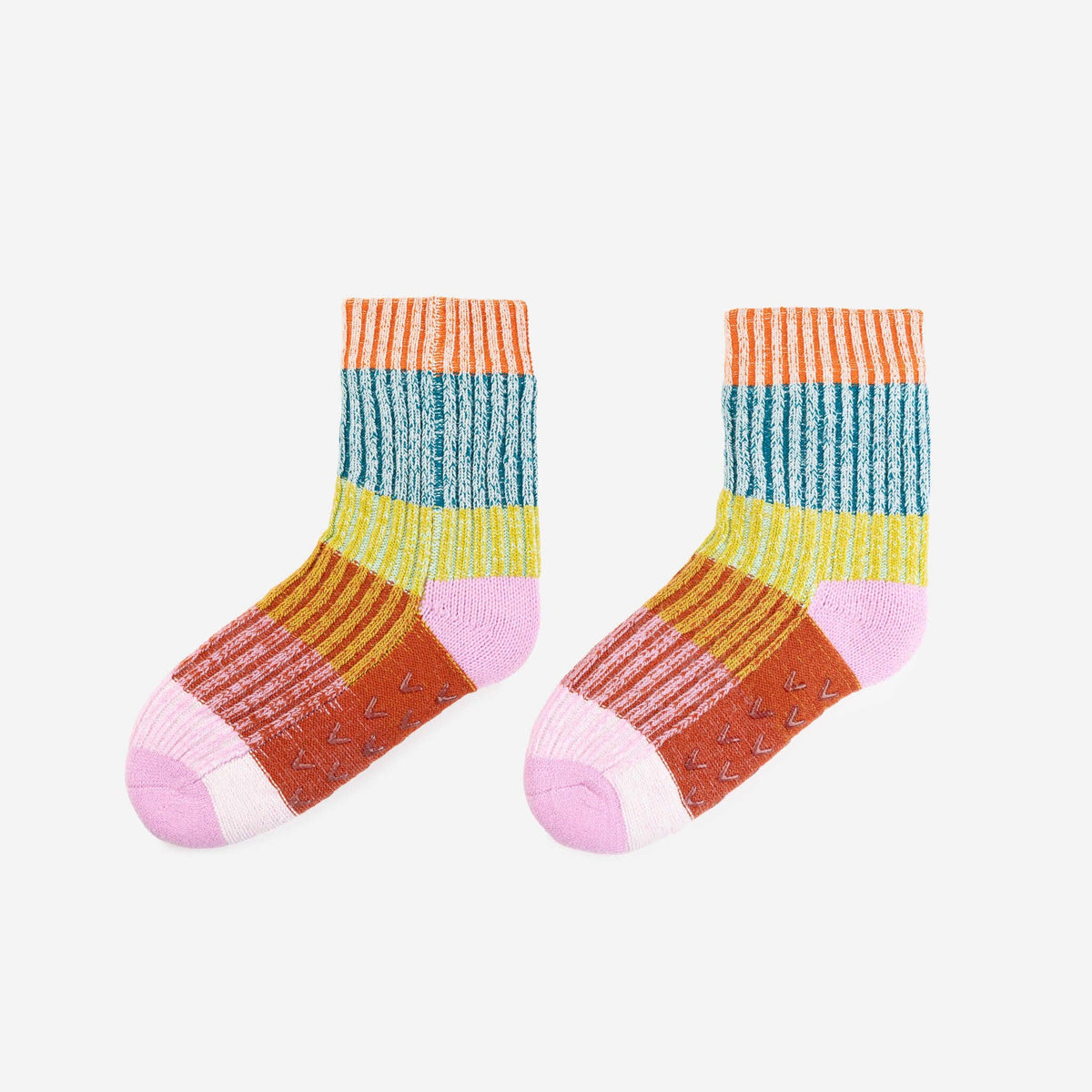 Mosaic House Socks | Rust Lilac