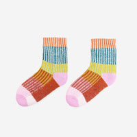 Mosaic House Socks | Rust Lilac