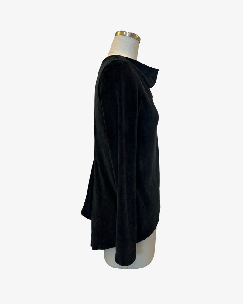L/S Trapezoid Top | Bamboo Velour