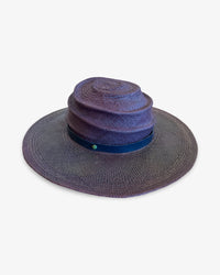 Wisteria Hand Sculpted Panama Straw Hat