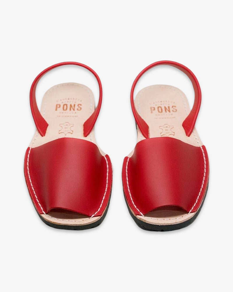 Classic Pons Sandals | Red