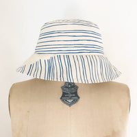 Bucket Hat | Royal Skinny Stripe