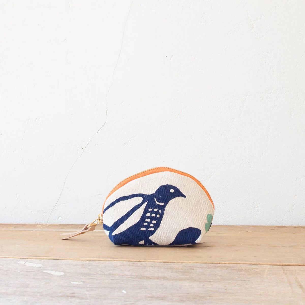 Darlene Zip Pouch | Navy Lemon Tree