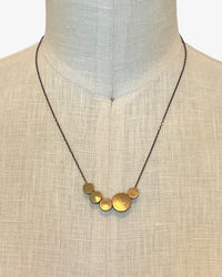 Brass Flow Necklace