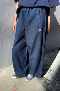 Parachute Pants | Denim Blue