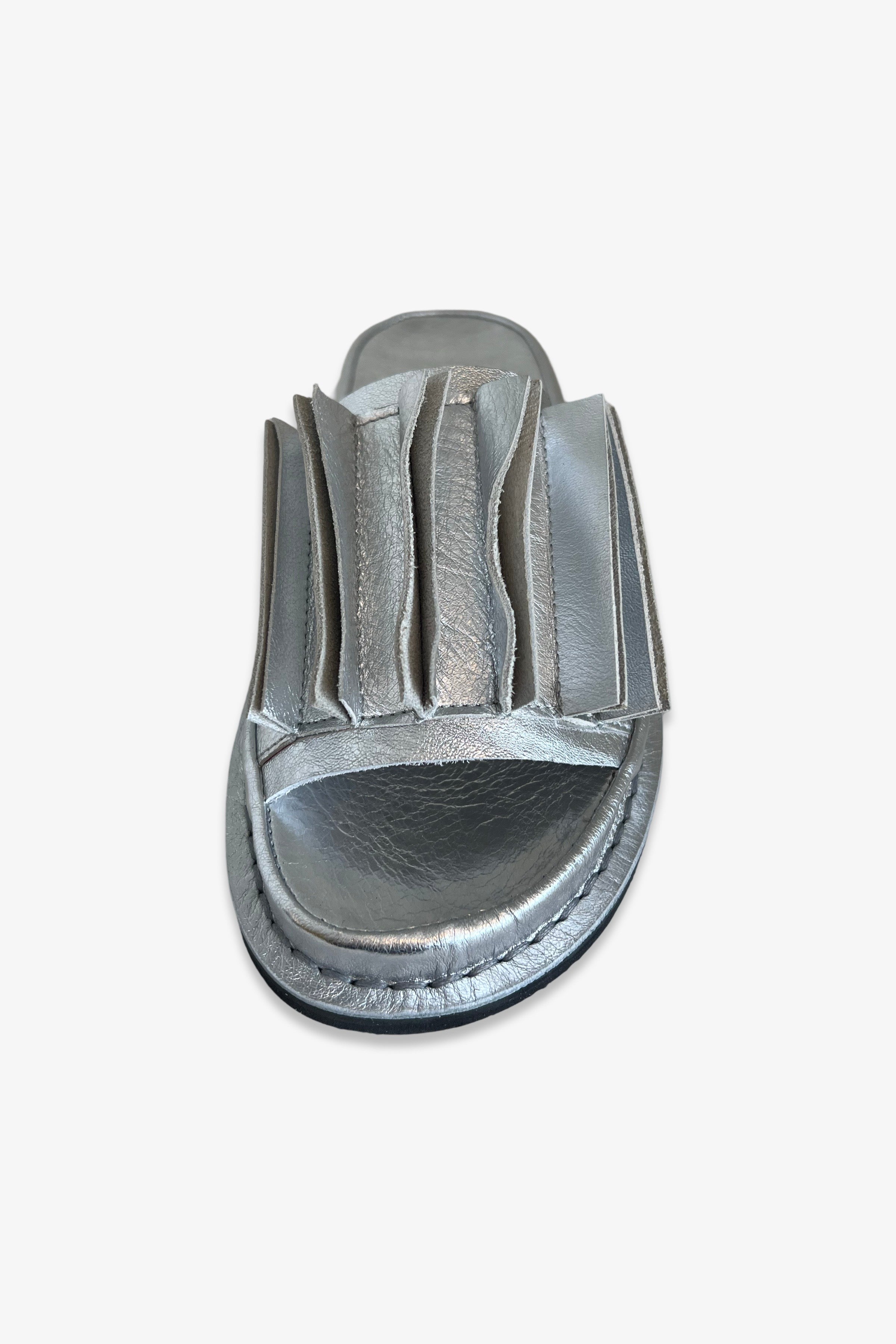 Trippen Slate Sandal | Silver – Carol Young | Undesigned