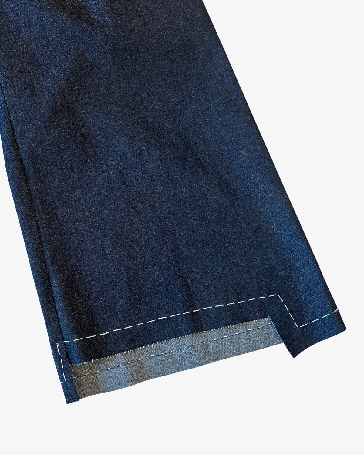 Step Stitch Crop Pants V2 | Stretch Denim