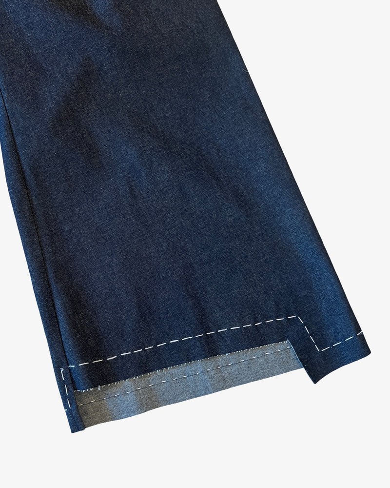 Step Stitch Crop Pants V2 | Stretch Denim