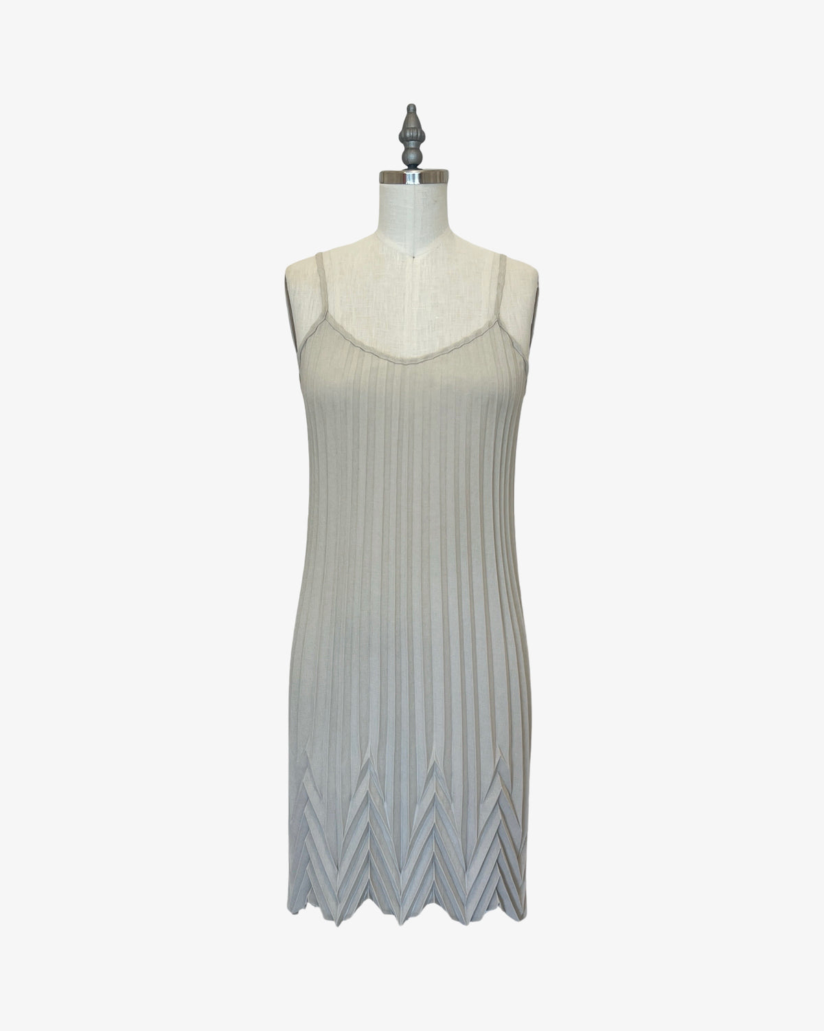 Sunburst Chevron Dress | Stone