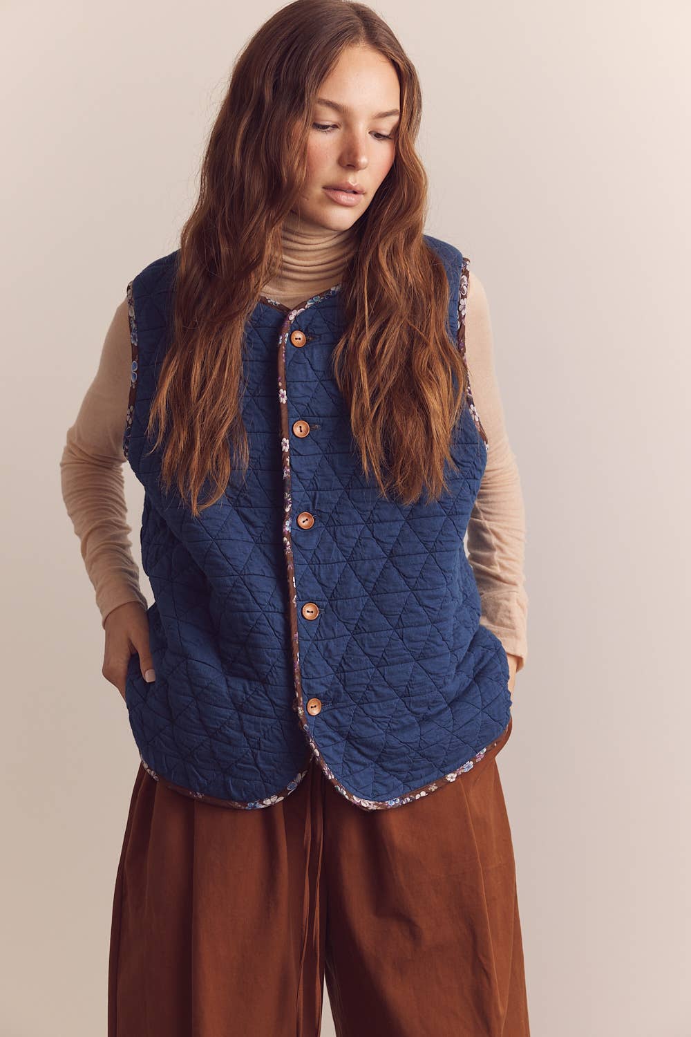 Shepherd Reversible Vest | Coco