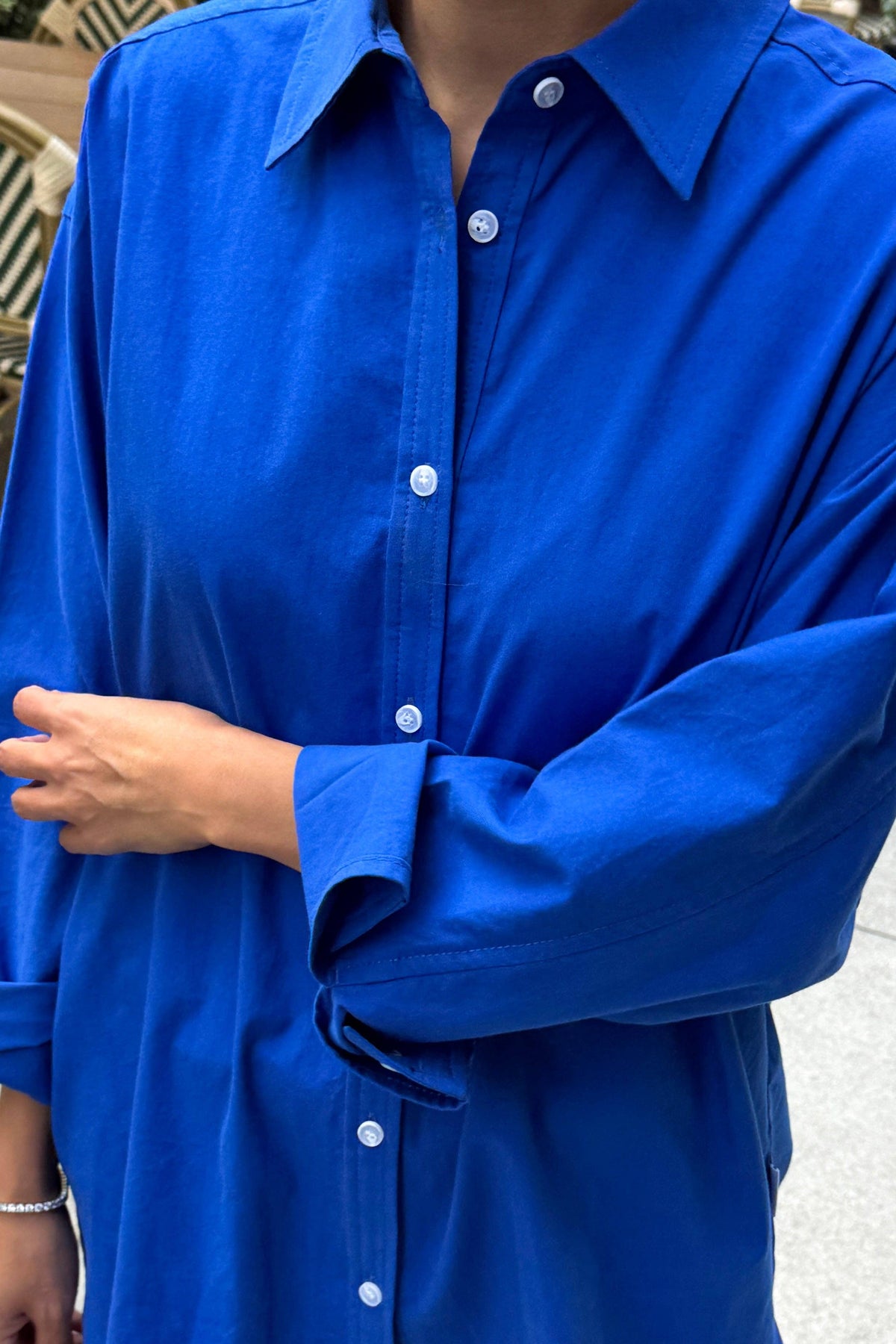 Light Weight Owen Shirt |Cobalt