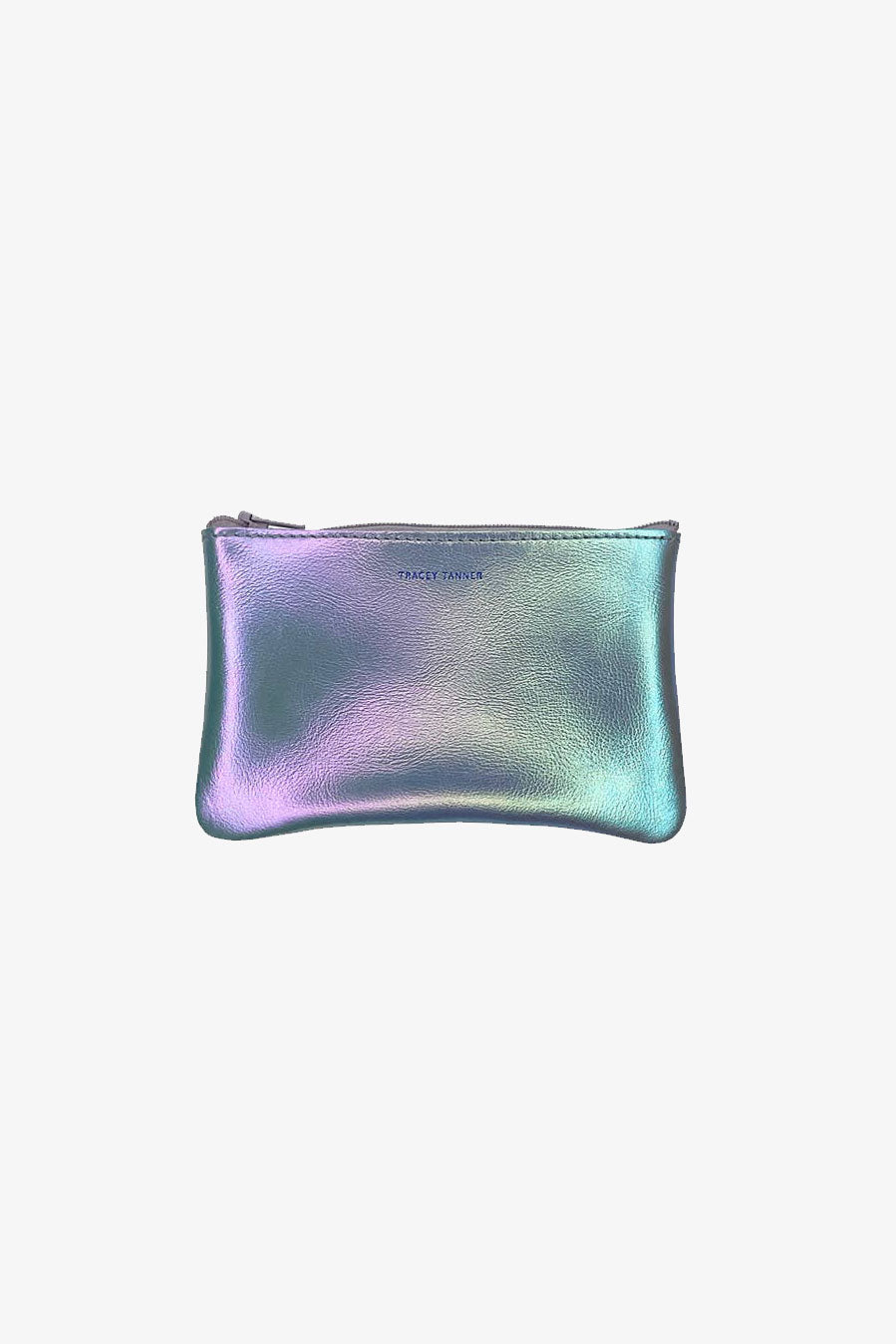 Small Zip Pouch: Iridescent Moonstone