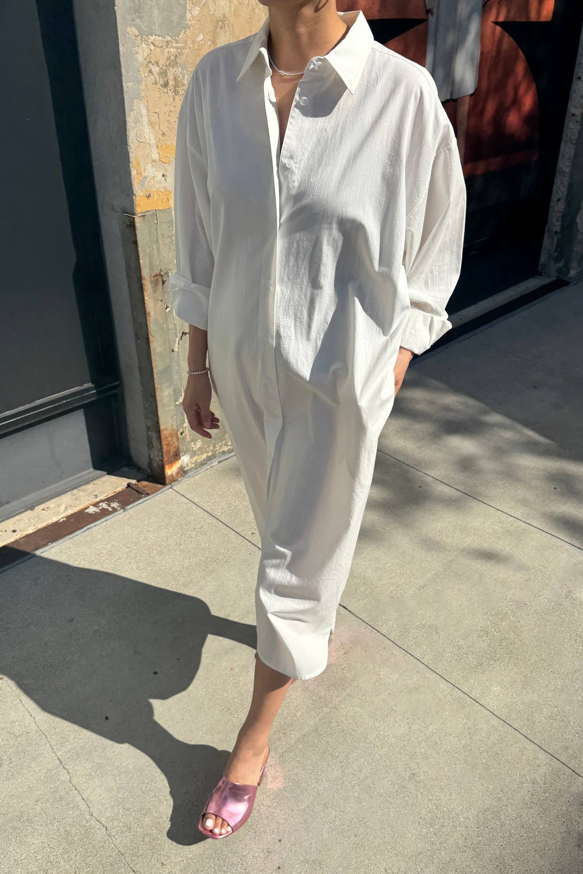 Artist Long Shirt | White