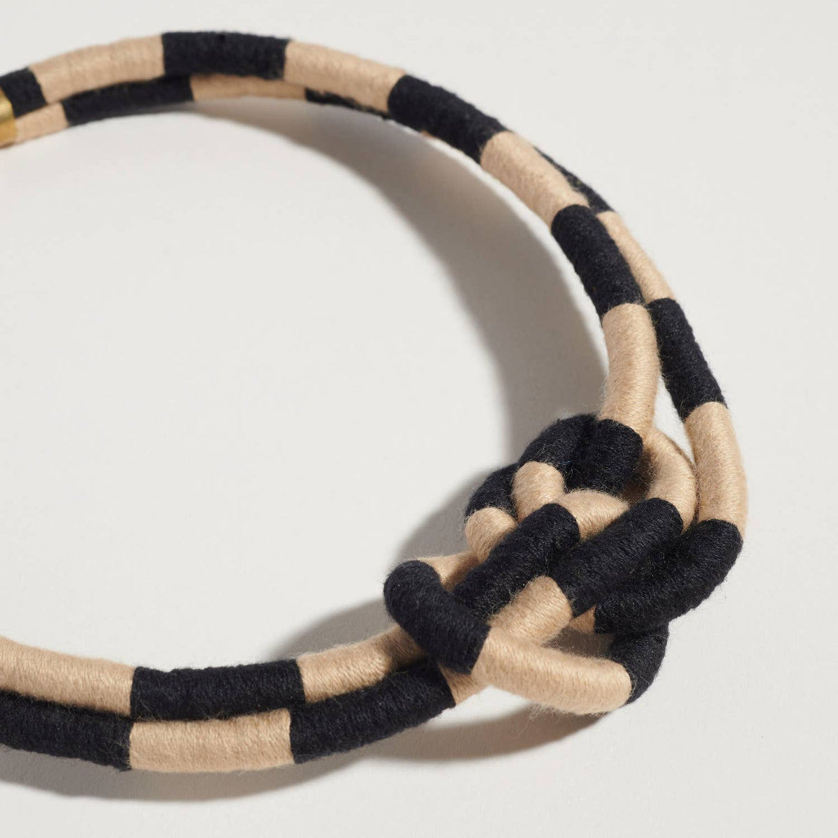 Checkered Double Dragon Necklace