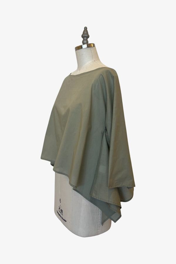 SALE Square Top | Sage Organic Batiste