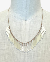 Gatsby Vamp Ombre Necklace | Ombre Ivory