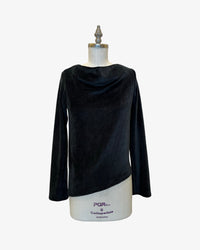 L/S Trapezoid Top | Bamboo Velour