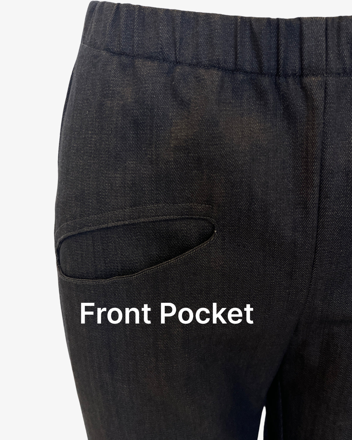 Pocket Capri | Dark Denim