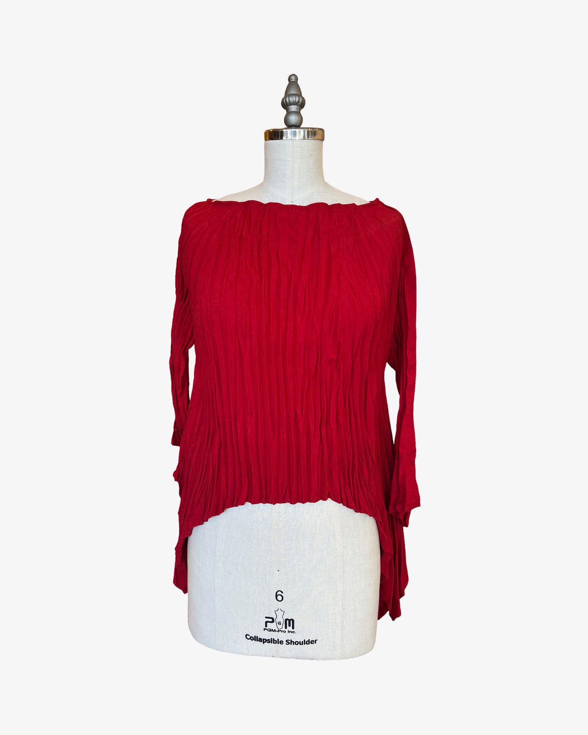 Twisted Square Top | Tomato