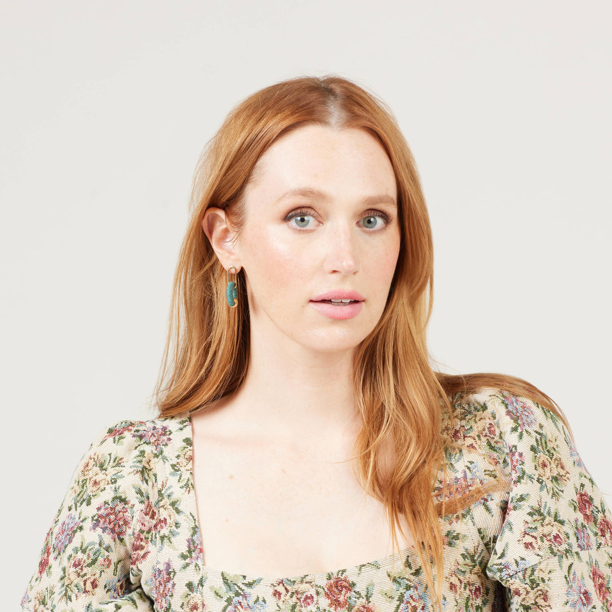 Mandy Earrings | Mint Wool