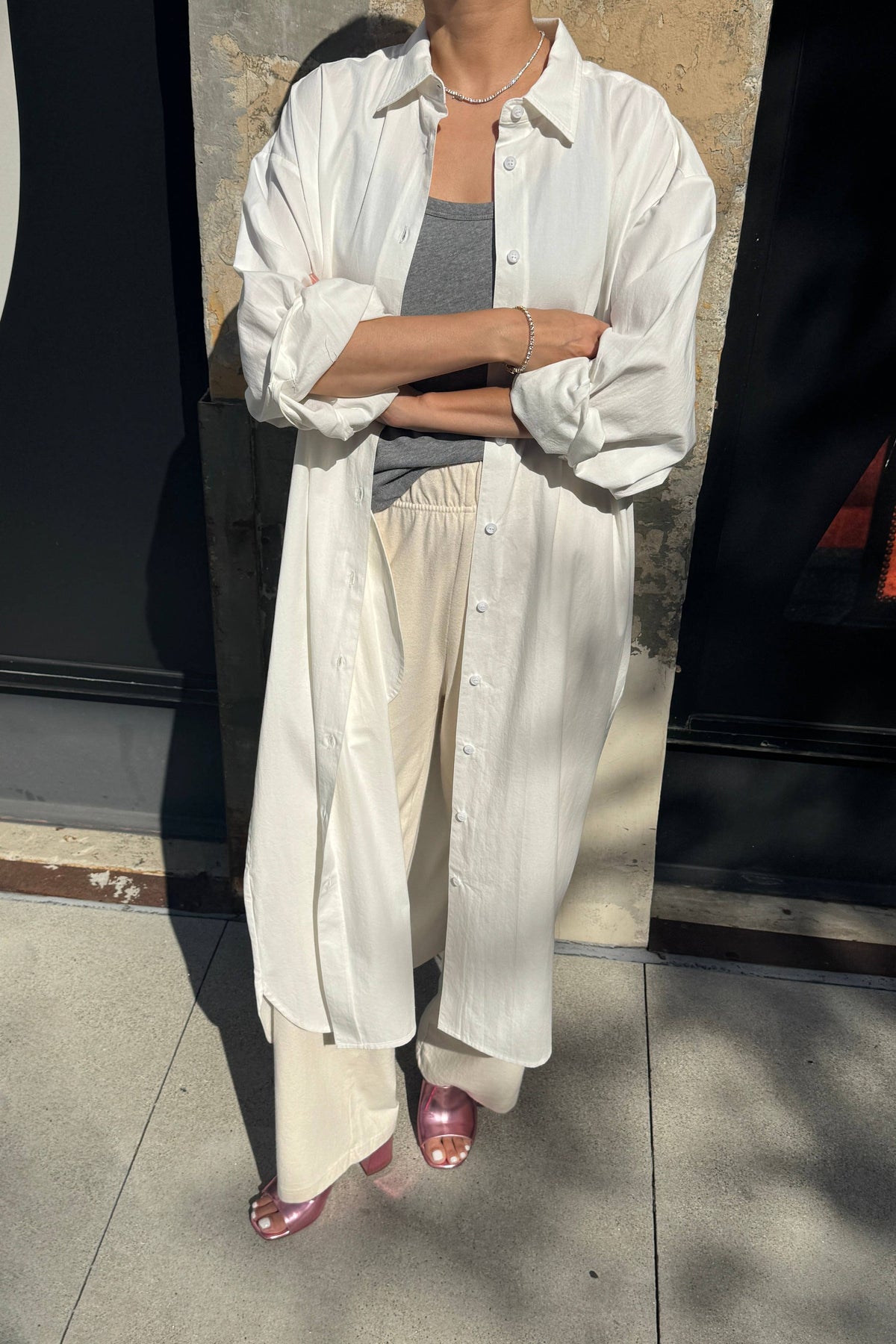 Artist Long Shirt | White