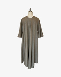 Linen Rorschach Duster | Champagne