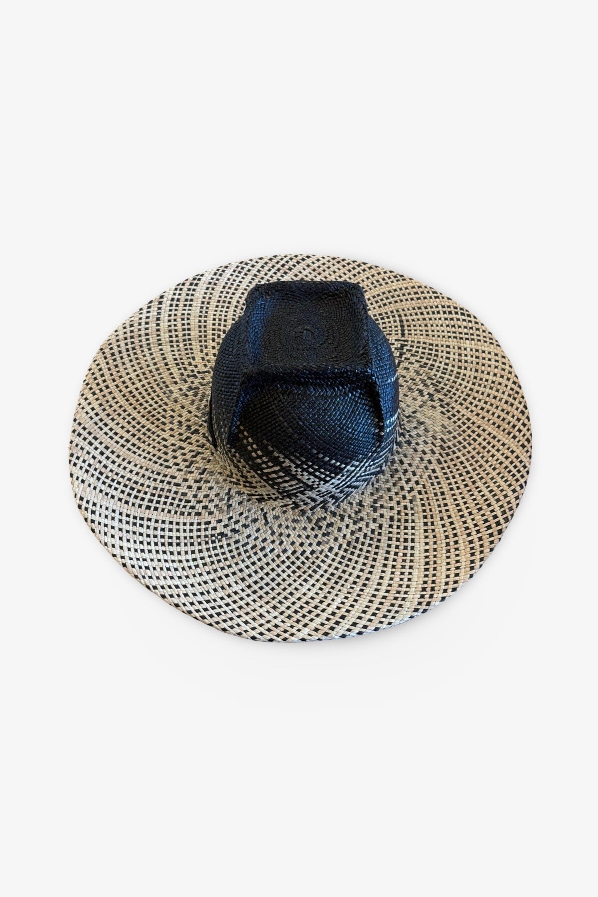 Robin Hand Sculpted Hat | Black Swirl Cream