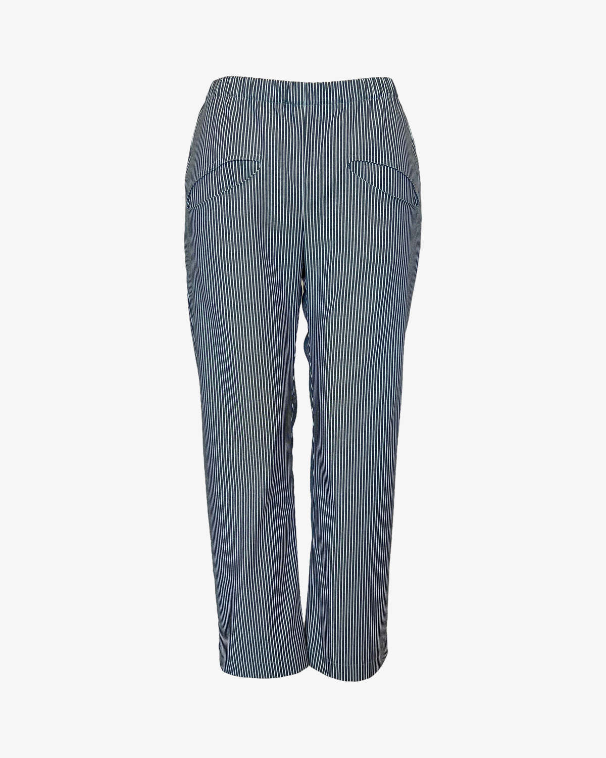 Pocket Capri | Railroad Stripe