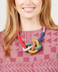 Water Bowline Necklace | Rainbow