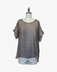 Easy Tee | Sheer Champagne Shimmer