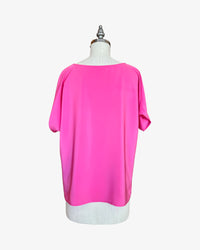 Cropped Easy Tee | Bubble Gum
